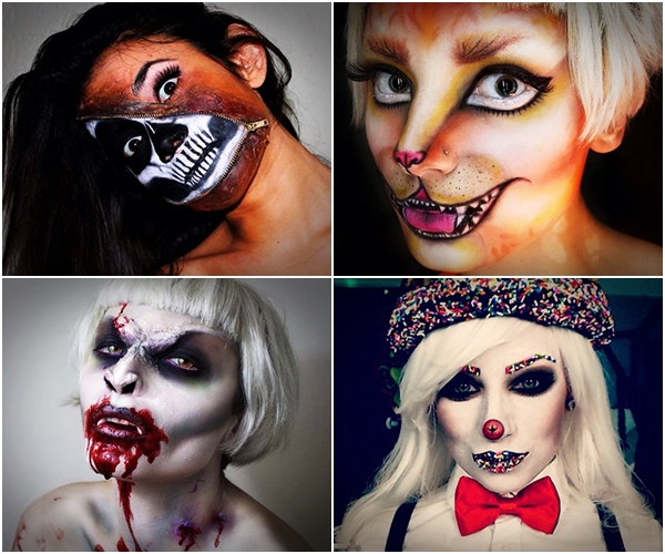 ไอเดียแต่งหน้าวันฮาโลวีน