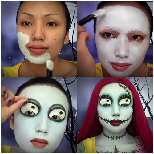 แต่งหน้าฮาโลวีนแบบแฟนซี