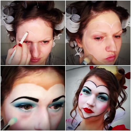 แต่งหน้าฮาโลวีนแบบแฟนซี