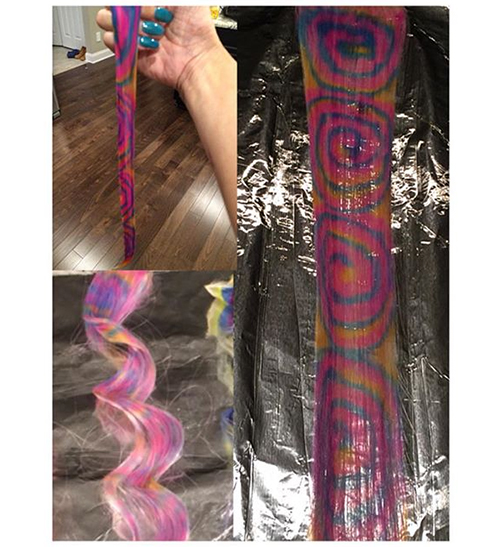 มัดย้อมสีผม