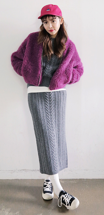 แฟชั่นสีม่วง