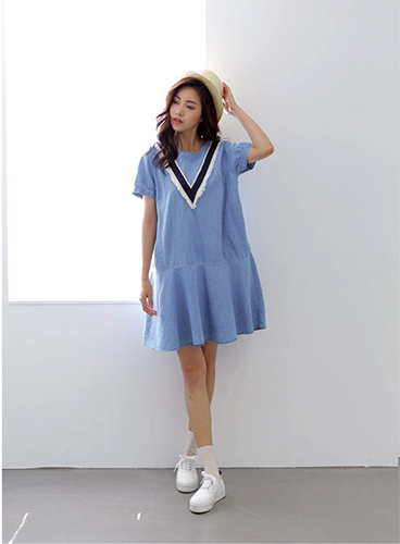 ชุดเดรสหลวมๆ