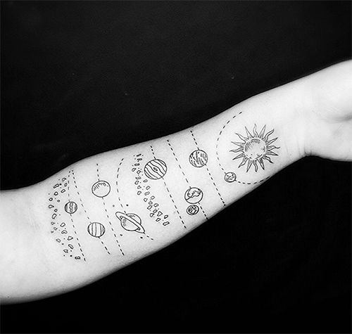 รอยสักจักรวาล