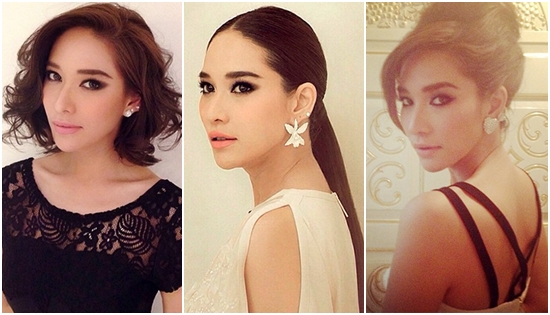 พลอย เฌอมาลย์ ทรงผม