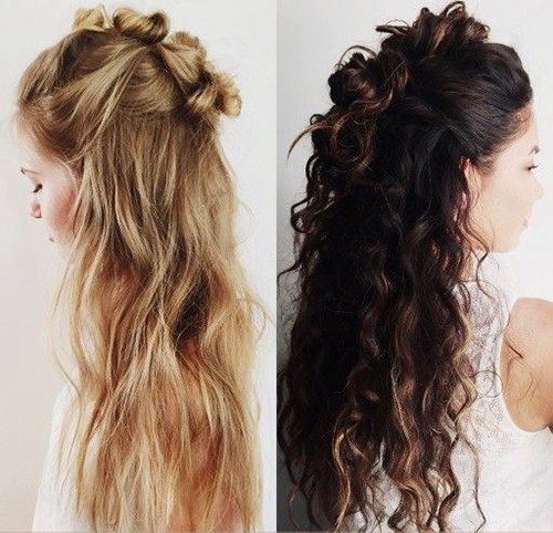 ทรงผมมวยครึ่งหัว