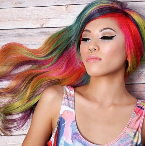 ผมสีรุ้ง