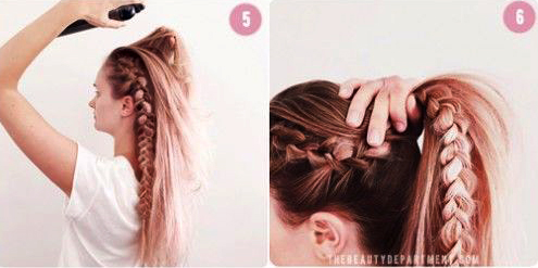 เปียข้างหางม้า