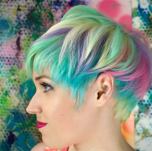 ผมสีรุ้ง