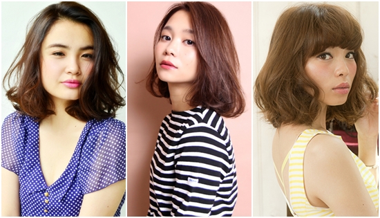 ทรงผมประบ่า หน้าเหลี่ยม