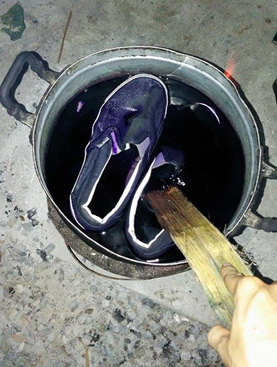 DIY รองเท้า