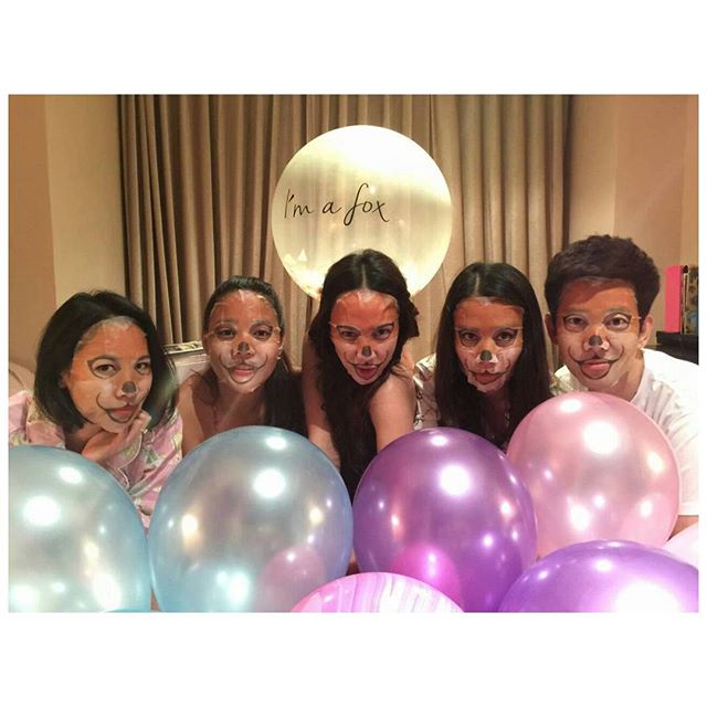 อั้ม พัชราภา ชวนปาร์ตี้มาสก์หน้า