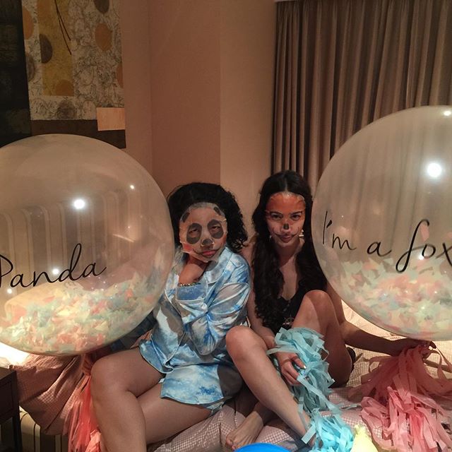 อั้ม พัชราภา ชวนปาร์ตี้มาสก์หน้า