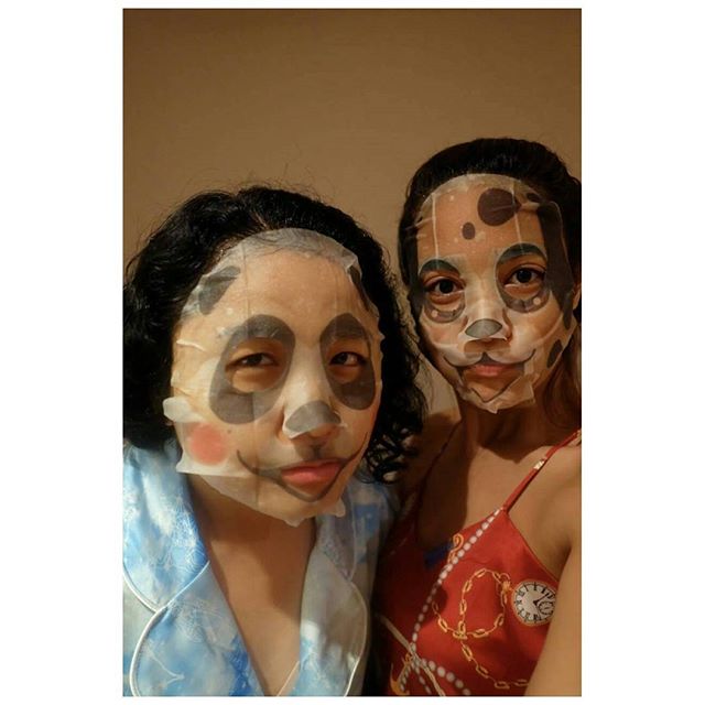 อั้ม พัชราภา ชวนปาร์ตี้มาสก์หน้า