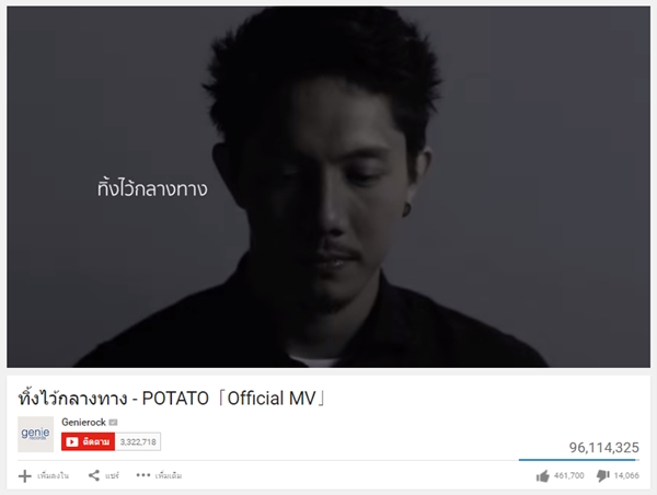 เพลงทิ้งไว้กลางทาง โปเตโต้