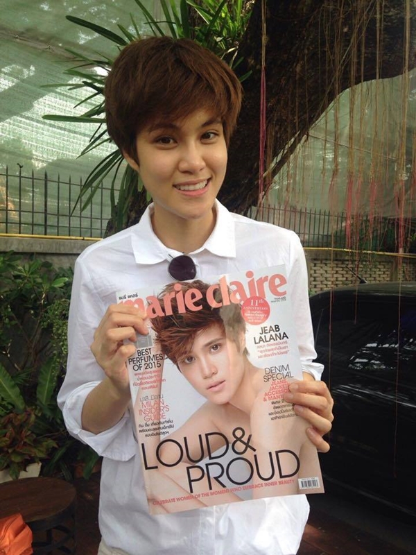 เจี๊ยบ ลลนา สลัดผ้าถ่ายแบบขึ้นปก Marie Claire #หล่อจนต้องร้องขอชีวิต