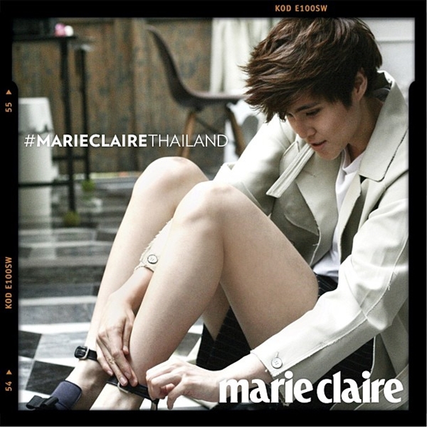เจี๊ยบ ลลนา สลัดผ้าถ่ายแบบขึ้นปก Marie Claire #หล่อจนต้องร้องขอชีวิต