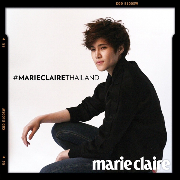 เจี๊ยบ ลลนา สลัดผ้าถ่ายแบบขึ้นปก Marie Claire #หล่อจนต้องร้องขอชีวิต