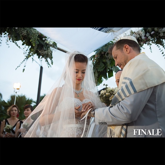 งานแต่ง น้ำฝน กุณณัฏฐ์  จอร์แดน วินเทอร์ กับภาพความหวานอันแสนอบอุ่น