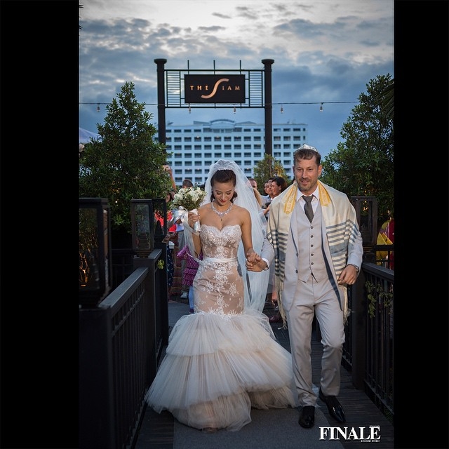 งานแต่ง น้ำฝน กุณณัฏฐ์  จอร์แดน วินเทอร์ กับภาพความหวานอันแสนอบอุ่น