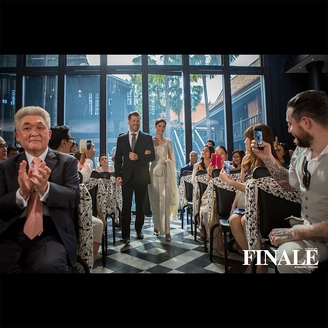 งานแต่ง น้ำฝน กุณณัฏฐ์  จอร์แดน วินเทอร์ กับภาพความหวานอันแสนอบอุ่น