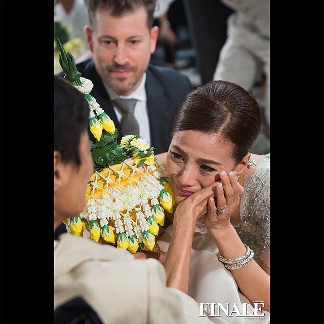 งานแต่ง น้ำฝน กุณณัฏฐ์  จอร์แดน วินเทอร์ กับภาพความหวานอันแสนอบอุ่น