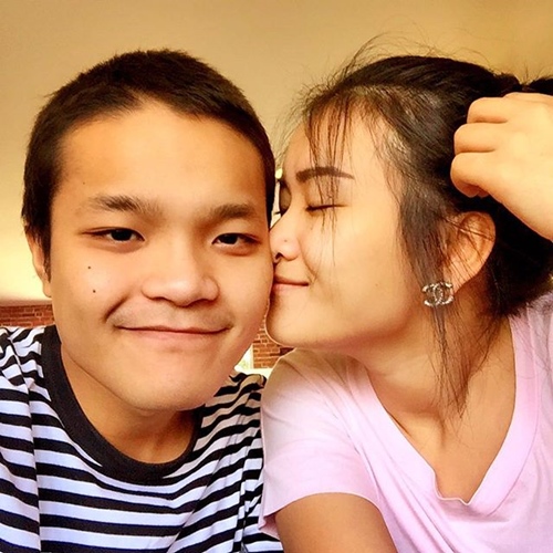 มิกซ์ ลูกชาย หม่ำ จ๊กมก กับแฟนสาว