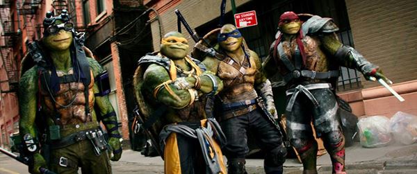 ตัวอย่าง Teenage Mutant Ninja Turtles 2