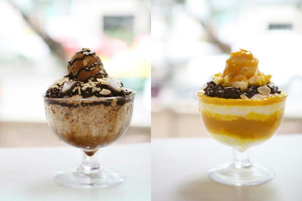 ร้านน้ำแข็งไสสไตล์เกาหลี