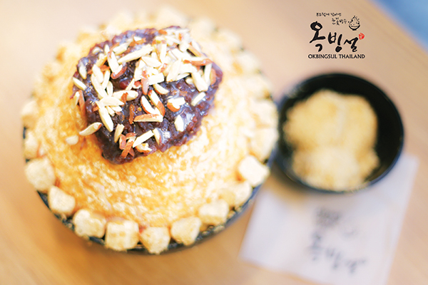 ร้านน้ำแข็งไสสไตล์เกาหลี