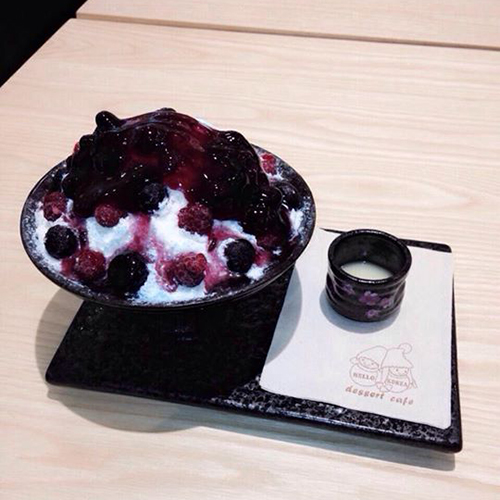 ร้านน้ำแข็งไสสไตล์เกาหลี