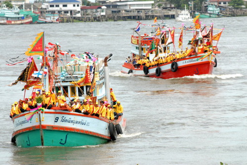งานประเพณีแห่เจ้าพ่อหลักเมืองสมุทรสาคร