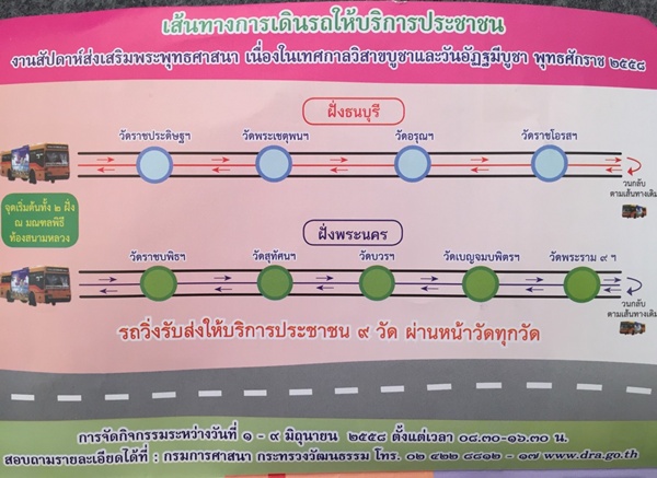 ฟรี ! ไหว้พระ 9 วัด สืบสิริสวัสดิ์ 9 รัชกาล 1-9 มิ.ย. 58