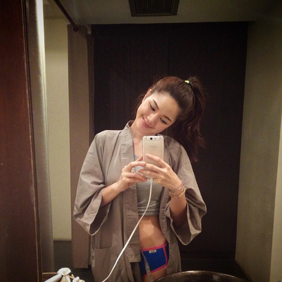 กวาง The face 2 ชุดว่ายน้ำ