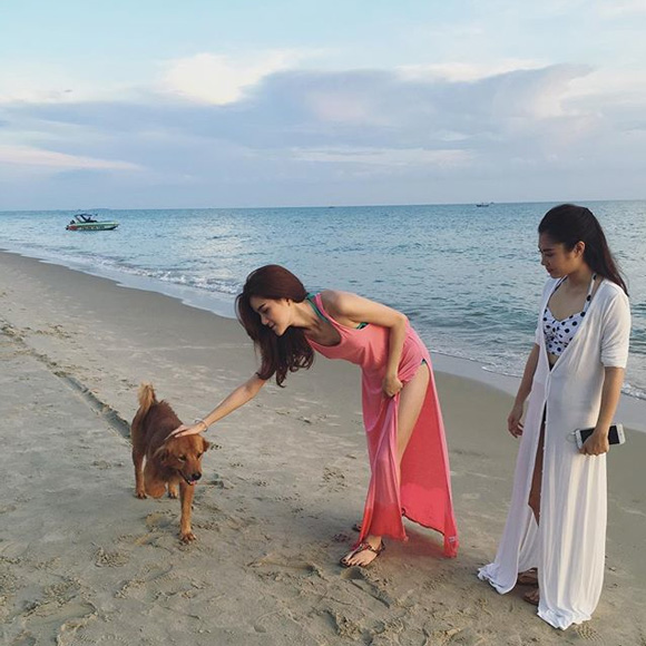 กวาง The face 2 ชุดว่ายน้ำ