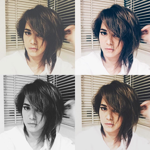 พิม พิมพ์มาดา ผมสั้น