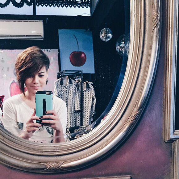 พิม พิมพ์มาดา ผมสั้น