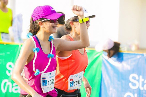 ปู ไปรยา วิ่งมาราธอน