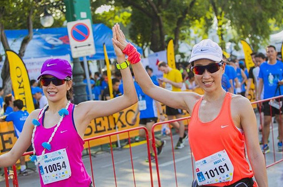 ปู ไปรยา วิ่งมาราธอน