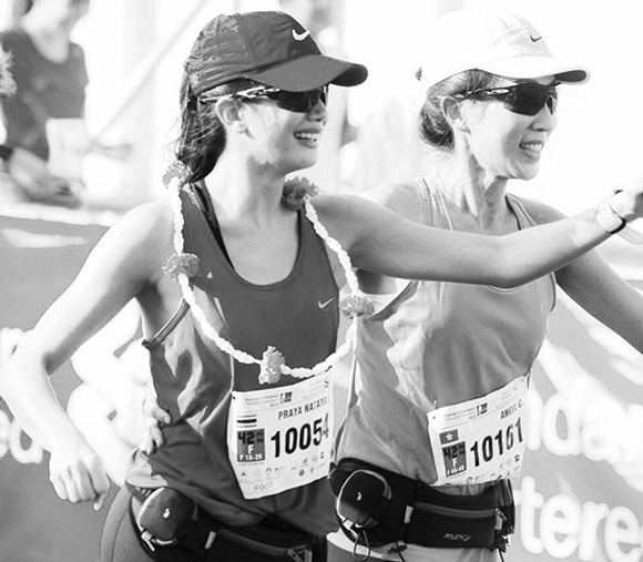 ปู ไปรยา วิ่งมาราธอน