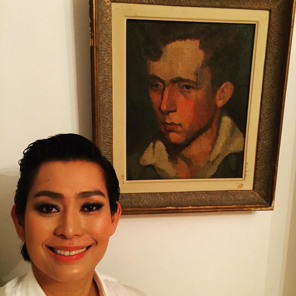 อุ๊ หฤทัย ภาพวาด Liu Haisu