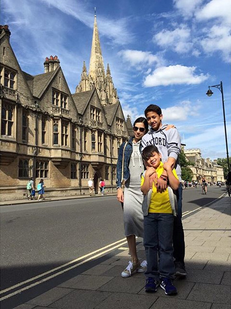 นุสบา บี น้องปุณณ์ น้องกันต์ 