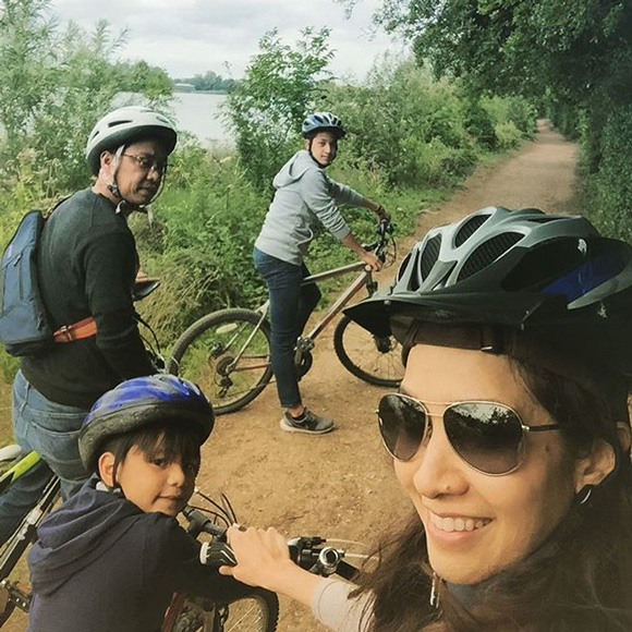 นุสบา บี น้องปุณณ์ น้องกันต์ 