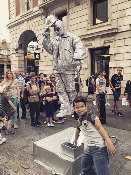 นุสบา บี น้องปุณณ์ น้องกันต์ 