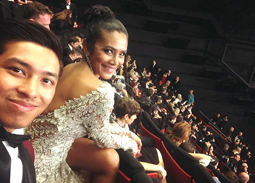 อ้อม สุกัญญา พรมแดงเมืองคานส์ 2015