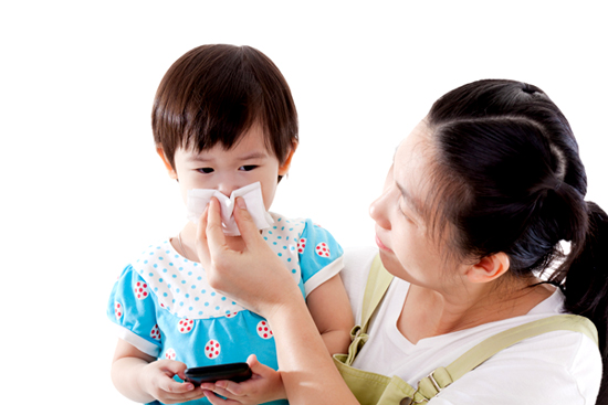 วิธีจัดการน้ำมูกในเด็ก
