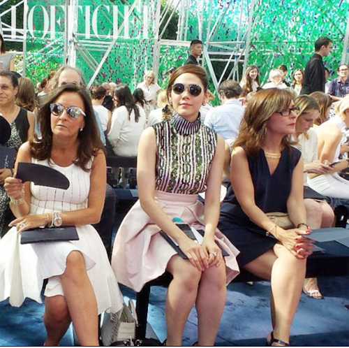 ชมพู่ อารยา งาน Haute Couture Fashion Week Fall/Winter 2015