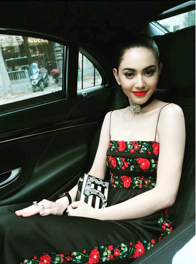 ใหม่ ดาวิกา งาน Haute Couture Fashion Week Fall/Winter 2015