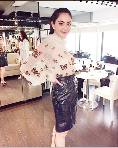 ใหม่ ดาวิกา งาน Haute Couture Fashion Week Fall/Winter 2015