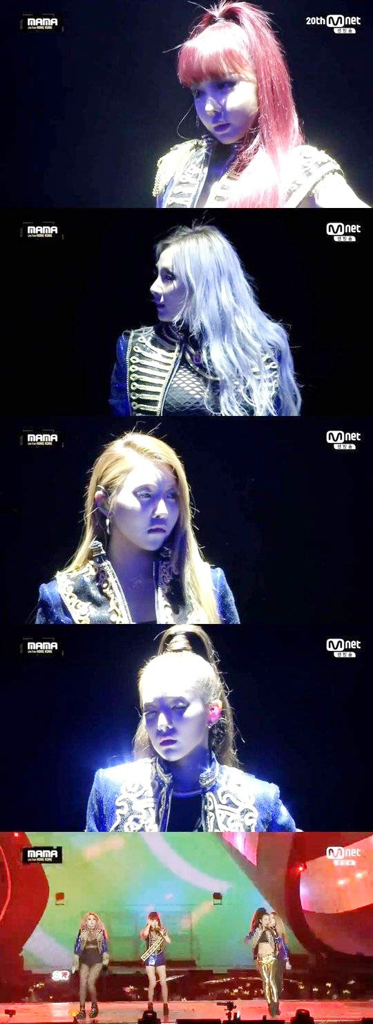 2NE1 ขึ้นโชว์ MAMA 2015