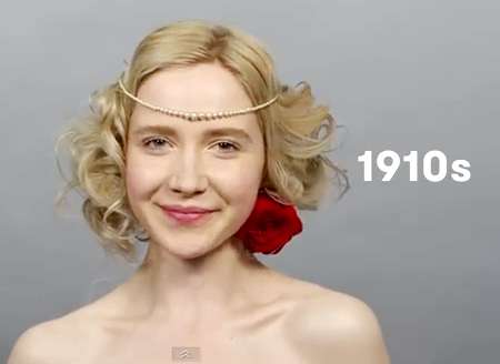 เทรนด์ความงามในรอบ 100 ปี